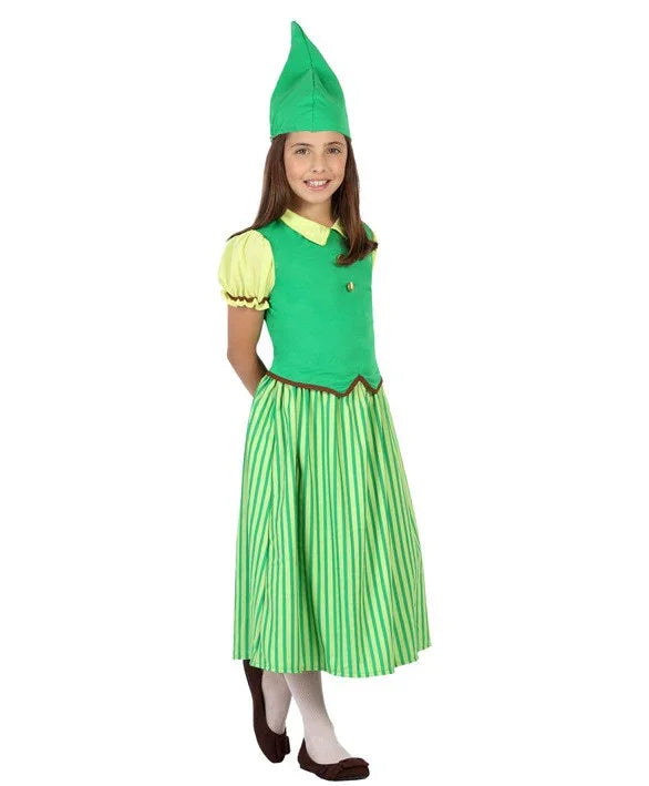Disfraz de Niña Duende Verde INFANTILES Fashion Manufacturer